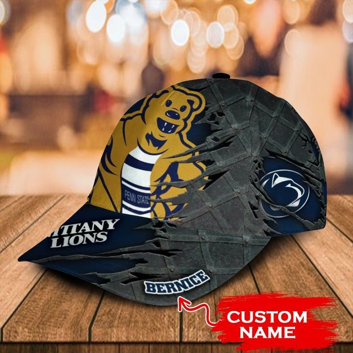 Personalized Penn State Nittany Lions 3d Skull Cap Hat 2