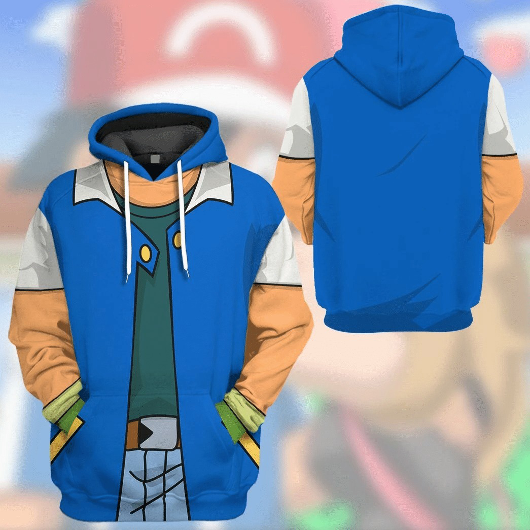 Pokemon Ash Ketchum 3d hoodie and t-shirt – Saleoff 021121