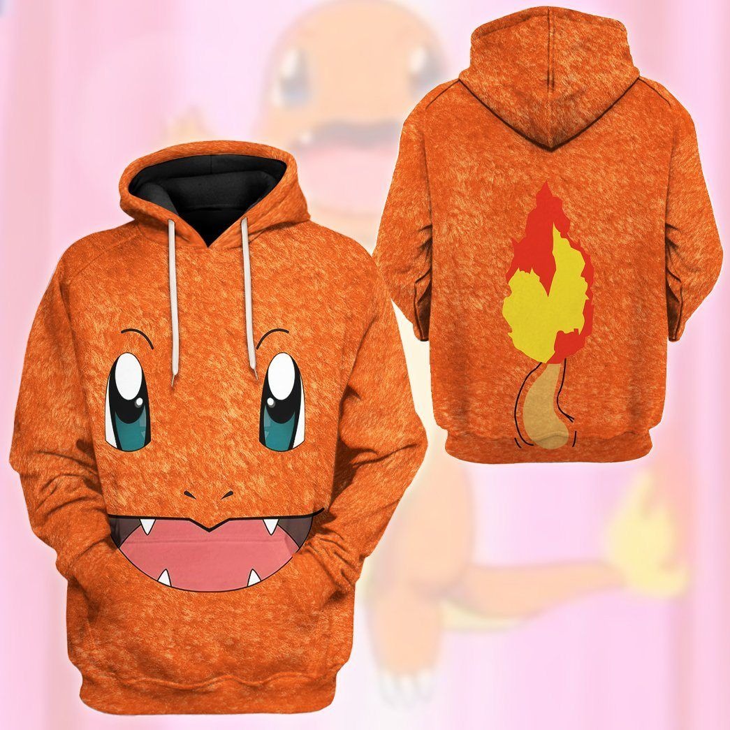 Pokemon Charmander 3d hoodie and t-shirt – Saleoff 021121