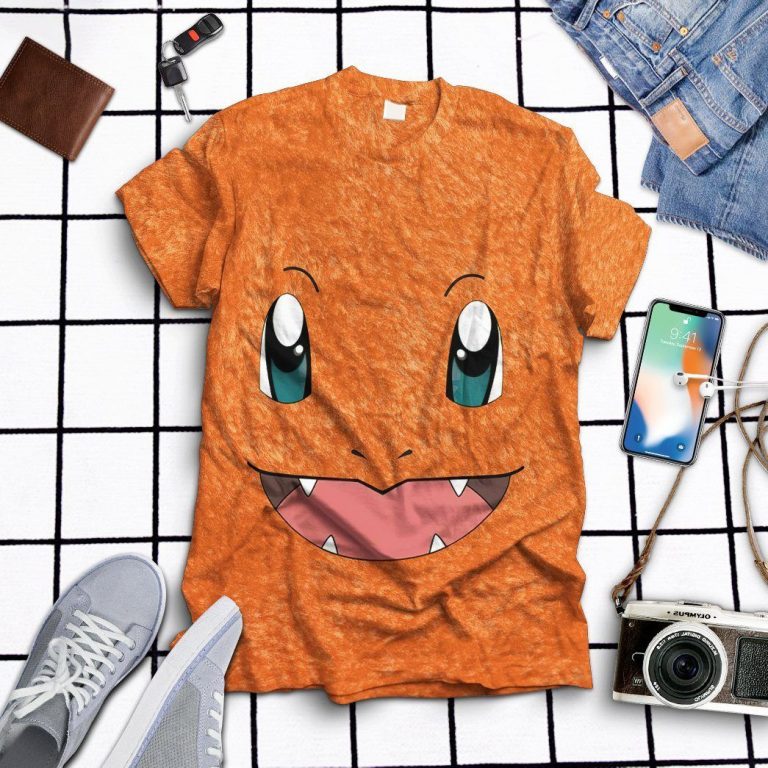 Pokemon Charmander 3d t-shirt