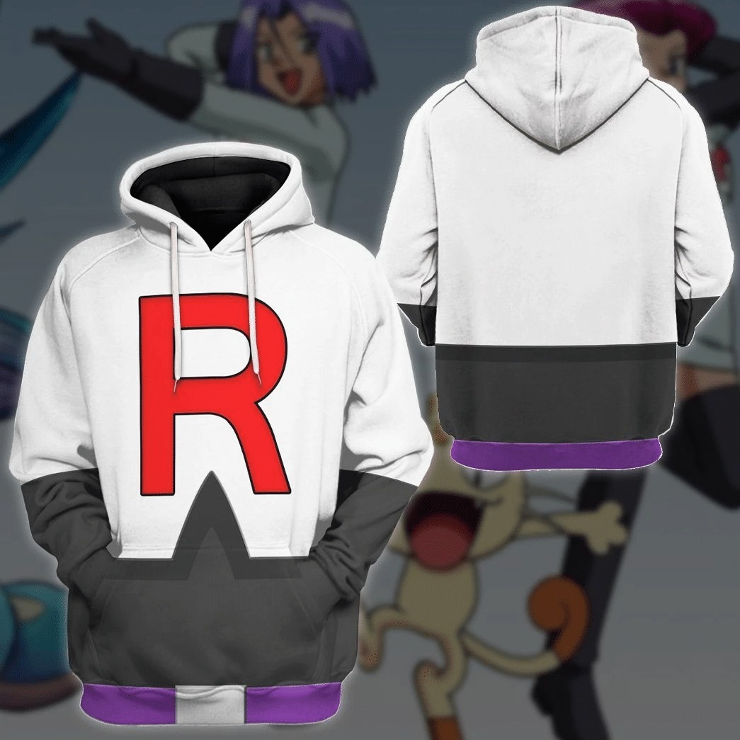 Pokemon Rocket Team 3d hoodie and t-shirt – Saleoff 021121