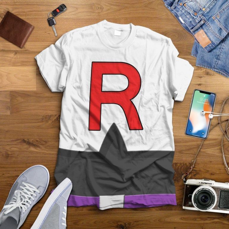 Pokemon Rocket Team 3d t-shirt