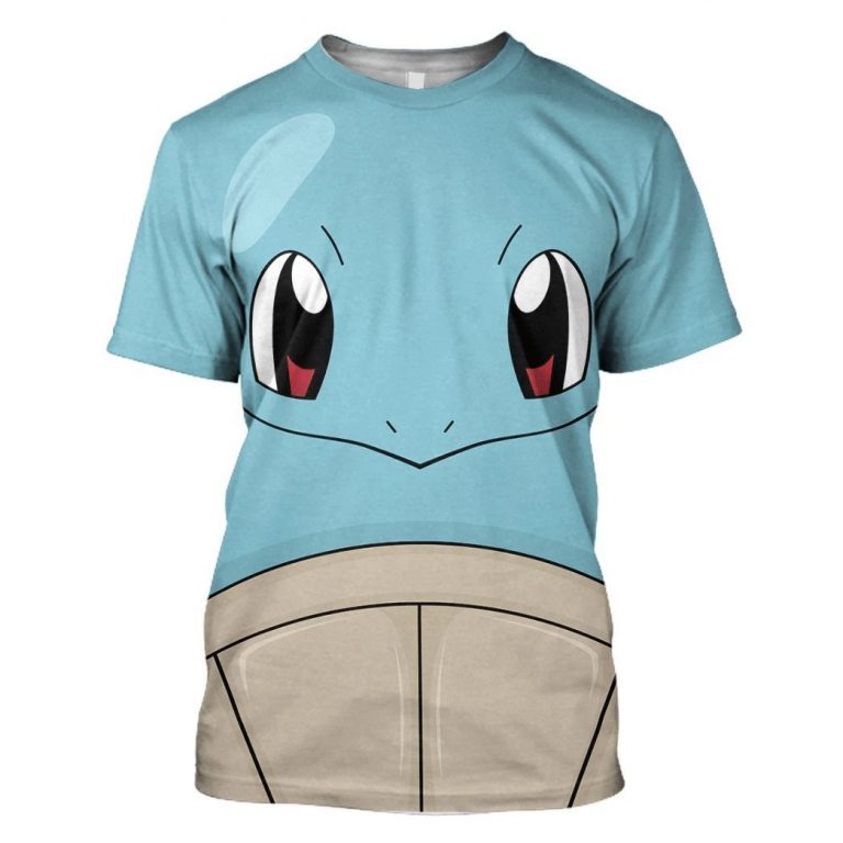 Pokemon Squirtle 3d t-shirt