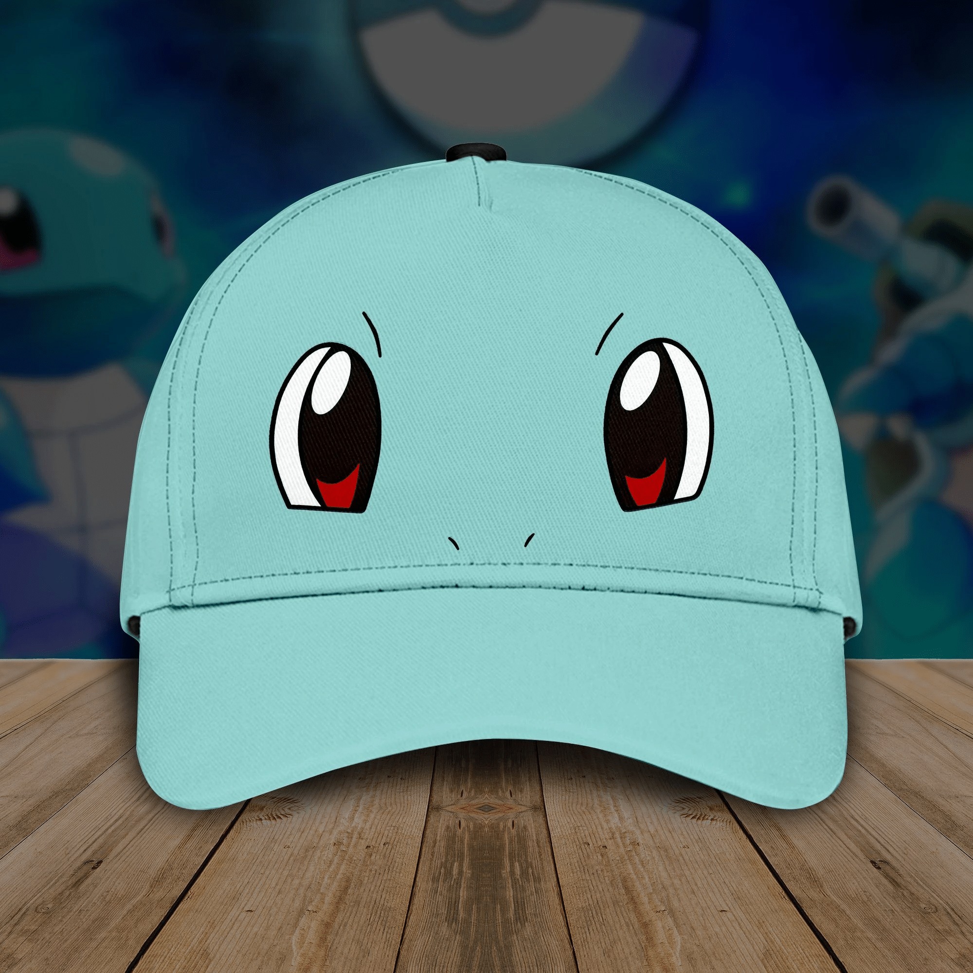 Pokemon Squirtle custom classic cap
