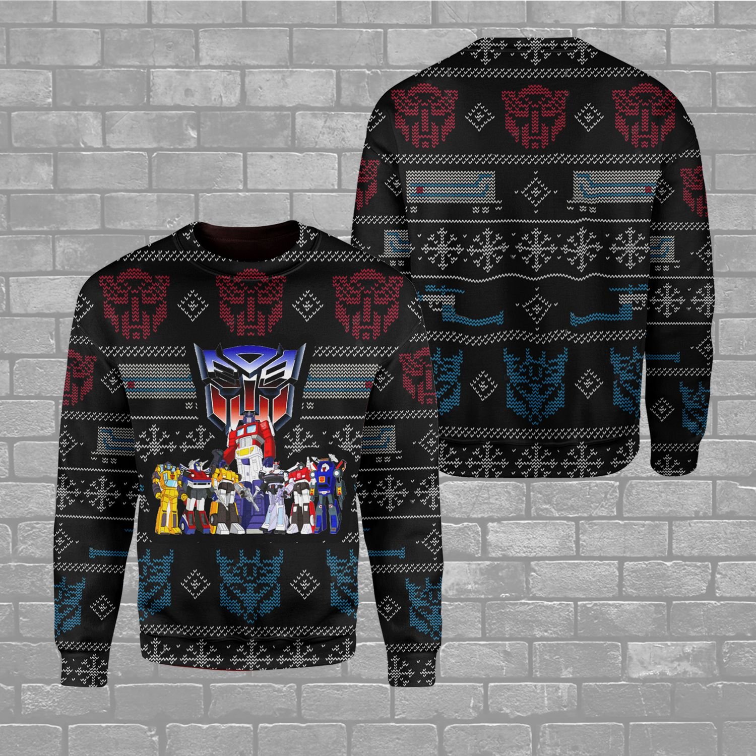 Robot Movies Ugly Christmas Sweater – Saleoff 141121