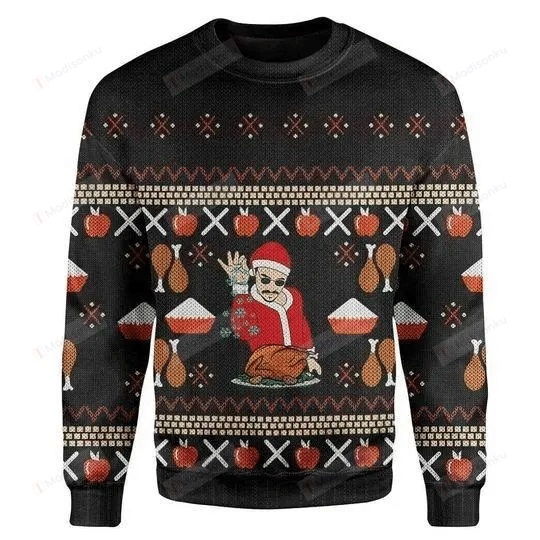 [ Amazing ] Salt Bae ugly christmas sweater – Saleoff 301121