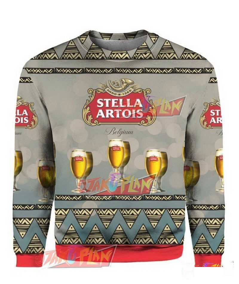 Stella Artois Beer Ugly Christmas Sweater – Saleoff 201121