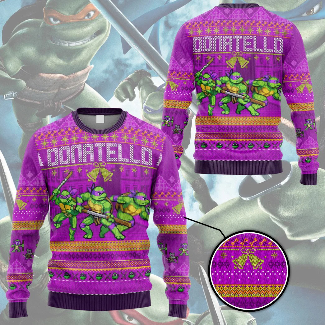 TMNT Donatello ugly christmas sweater – Saleoff 221121