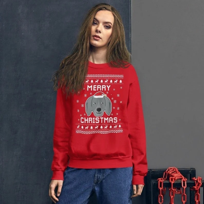 Weimaraner ugly christmas sweater – Saleoff 191121