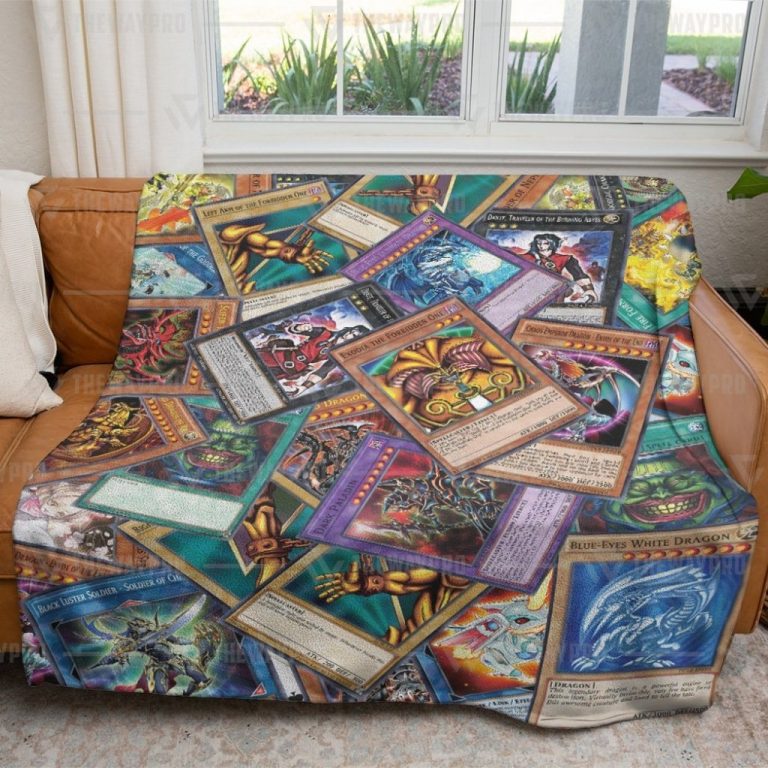 Yu-Gi-Oh Card Custom Soft Blanket