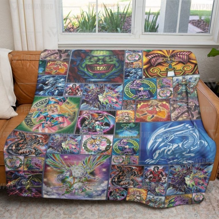 Yu-Gi-Oh Cards Soft Blanket