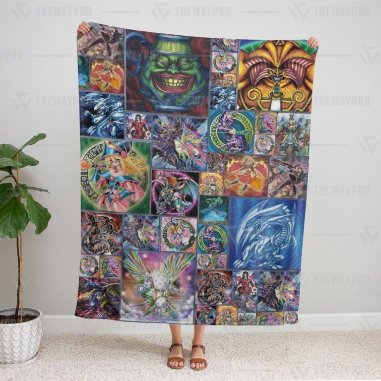 Yu-Gi-Oh Cards Soft Blanket