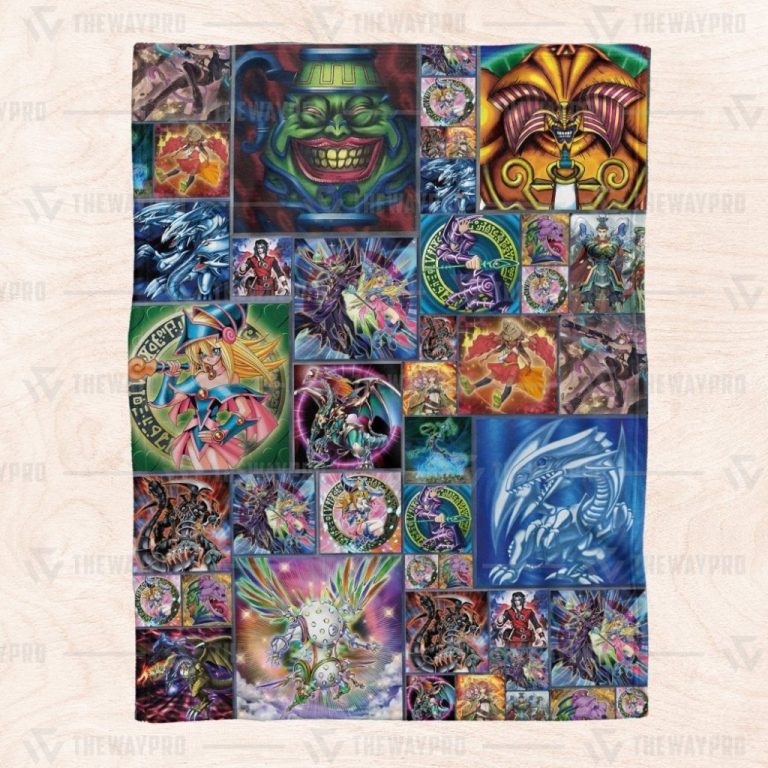 Yu-Gi-Oh Cards Soft Blanket