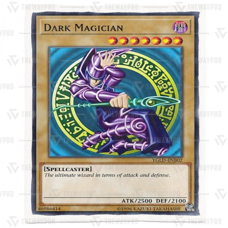 Yu-Gi-Oh Duel Links Cards Dark Magician Custom Soft Blanket