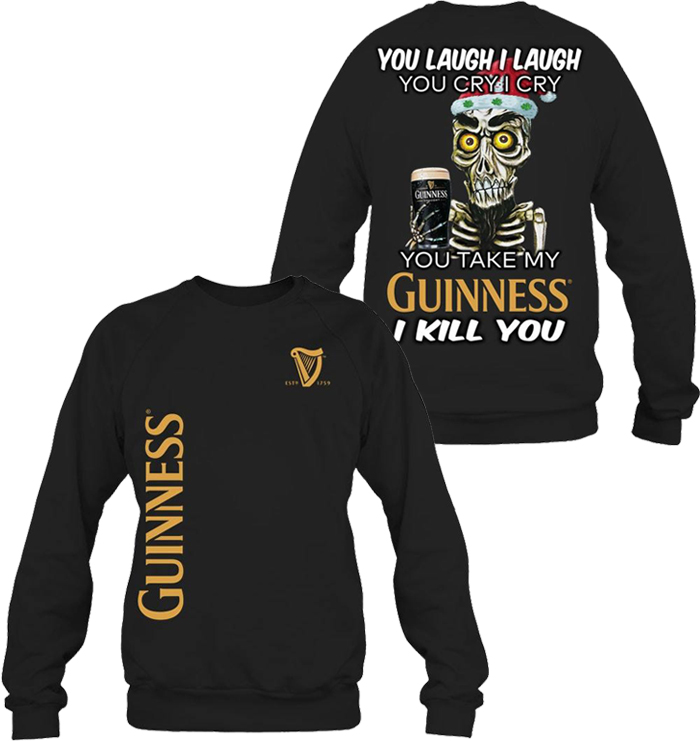 Achmed Jeff Dunham You take my Guinness I kill you 3d sweatshirt