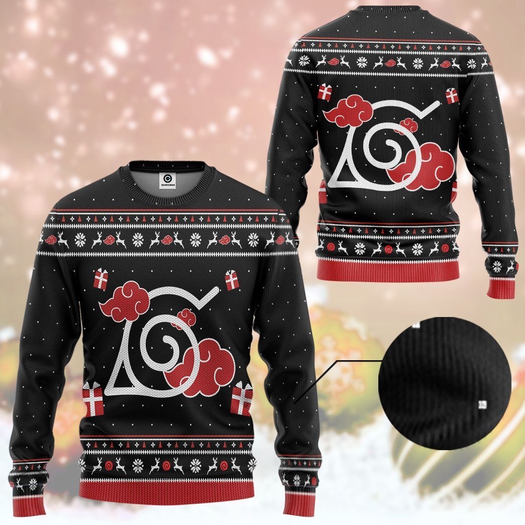 [ COOL ] Akatsuki ugly christmas sweater – Saleoff 091221