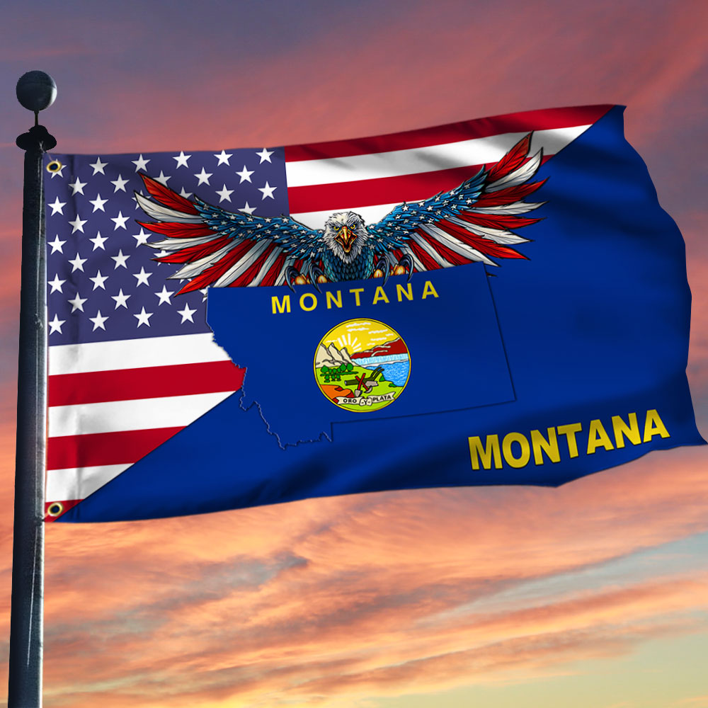 American Eagle Montana Flag – Saleoff 231221