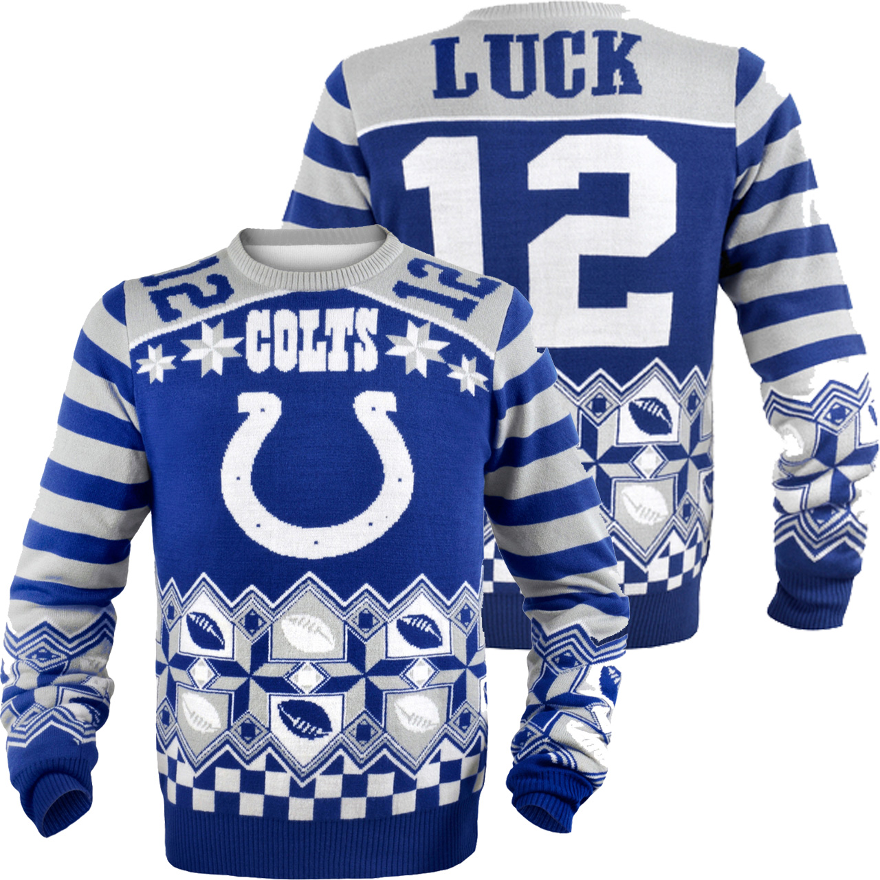 Andrew Luck Indianapolis Colts NFL Player Ugly Sweater