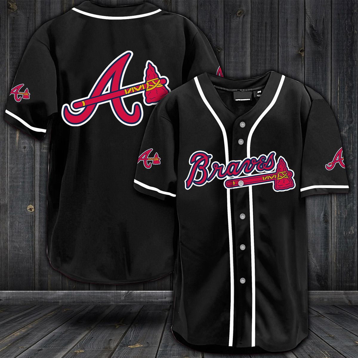 Atlanta Braves MLB baseball jersey shirt – Saleoff 251221