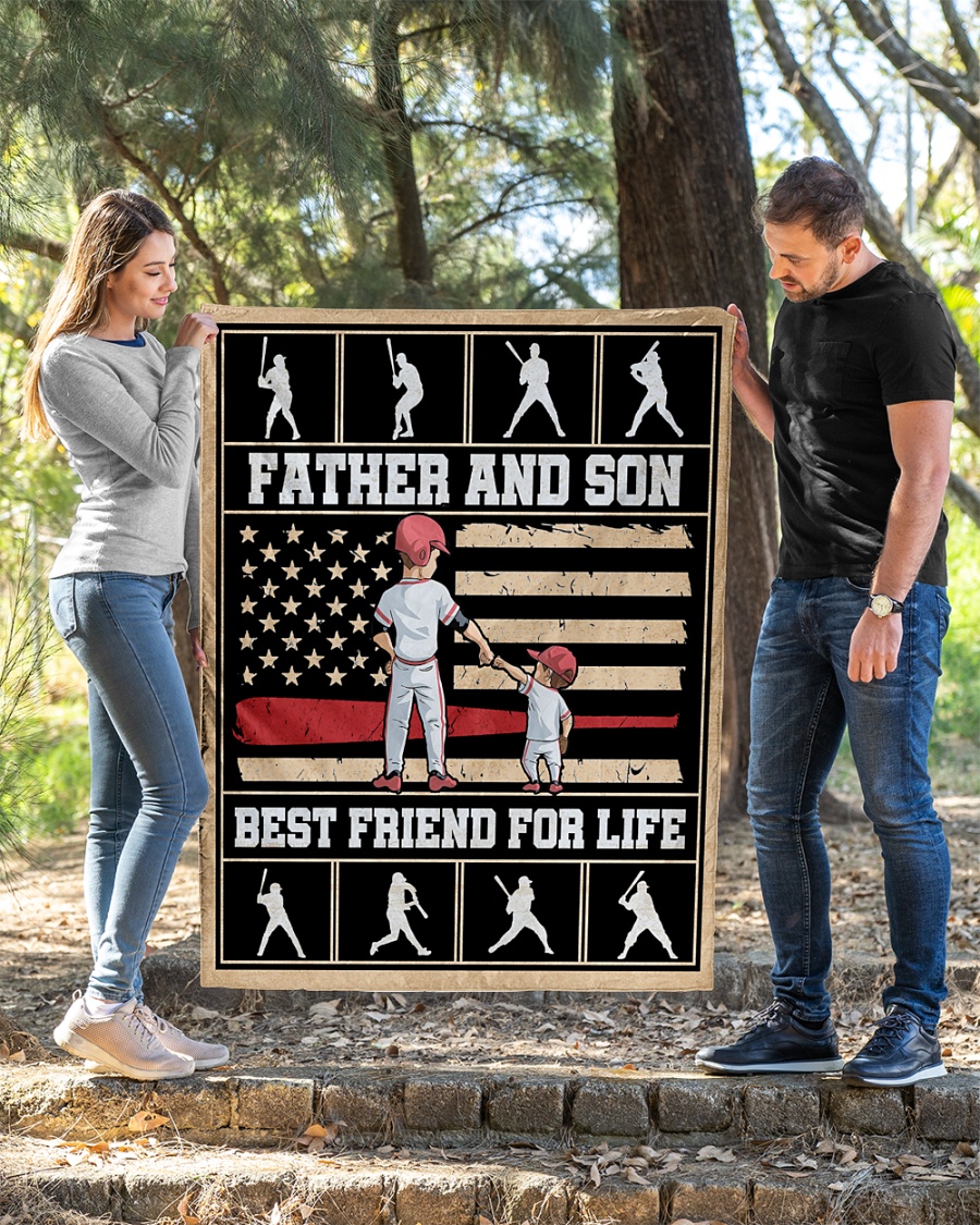 Baseball Father and son best friend for life quilt blanket – Saleoff 141221