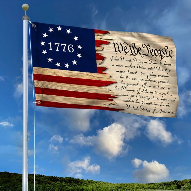 Betsy Ross 1776 We The People Patriotic American Flag