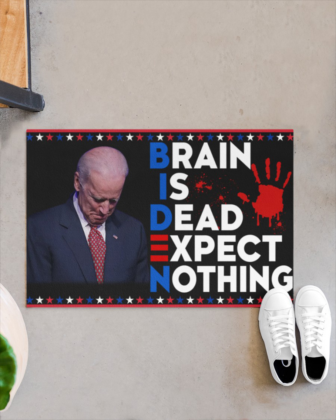 Biden Brain Is Dead Expect Nothing doormat – Saleoff 171221