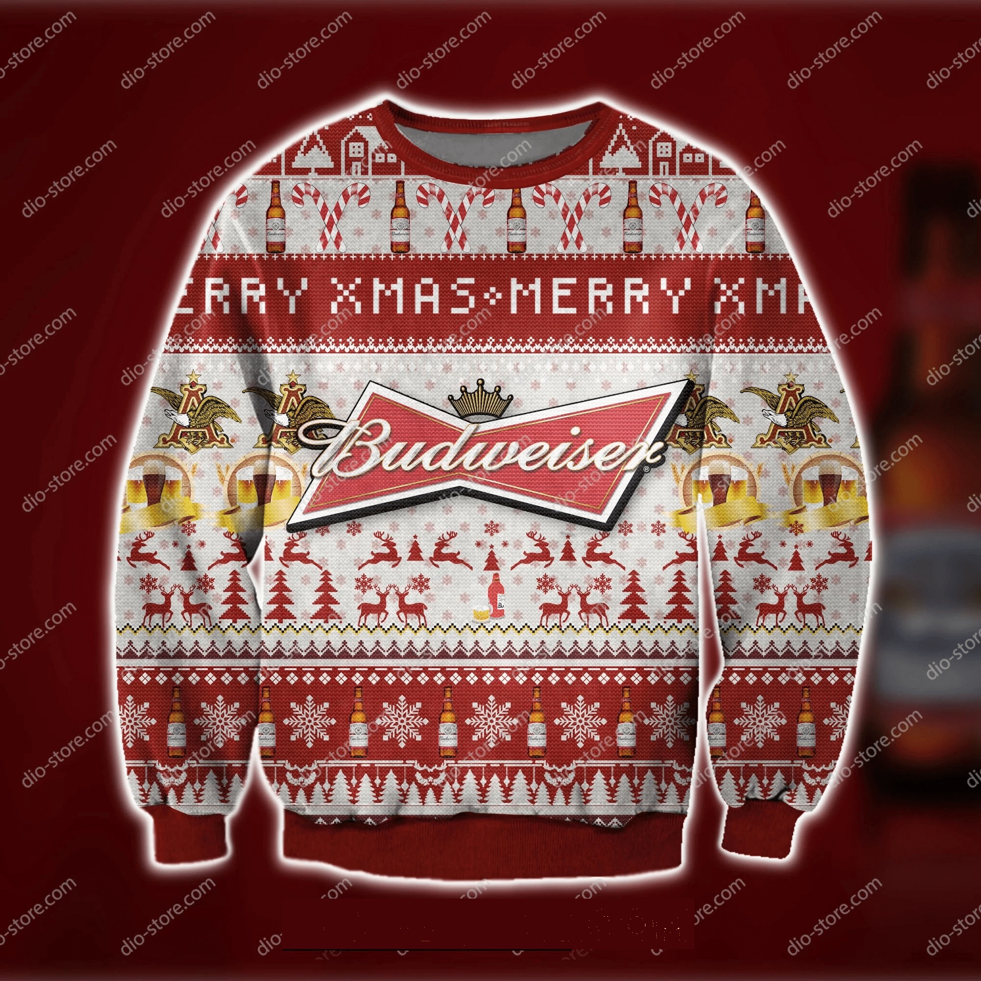 [ BEST ] Budweiser merry xmas ugly christmas sweater – Saleoff 041221