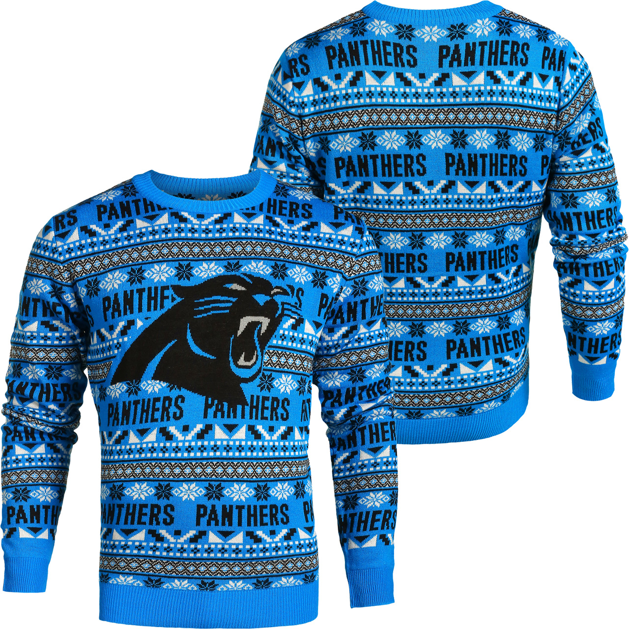[ COOL ] Carolina Panthers Aztec NFL Ugly Sweater – Saleoff 061221
