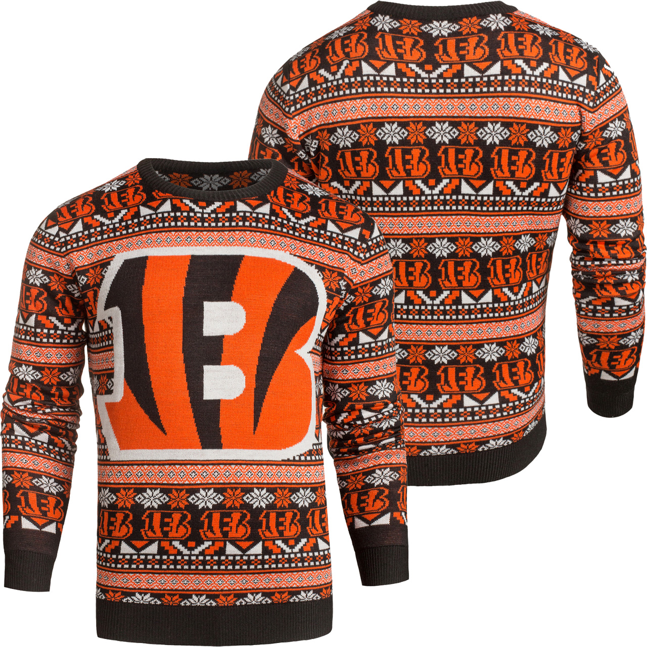 Cincinnati Bengals Aztec NFL Ugly Sweater