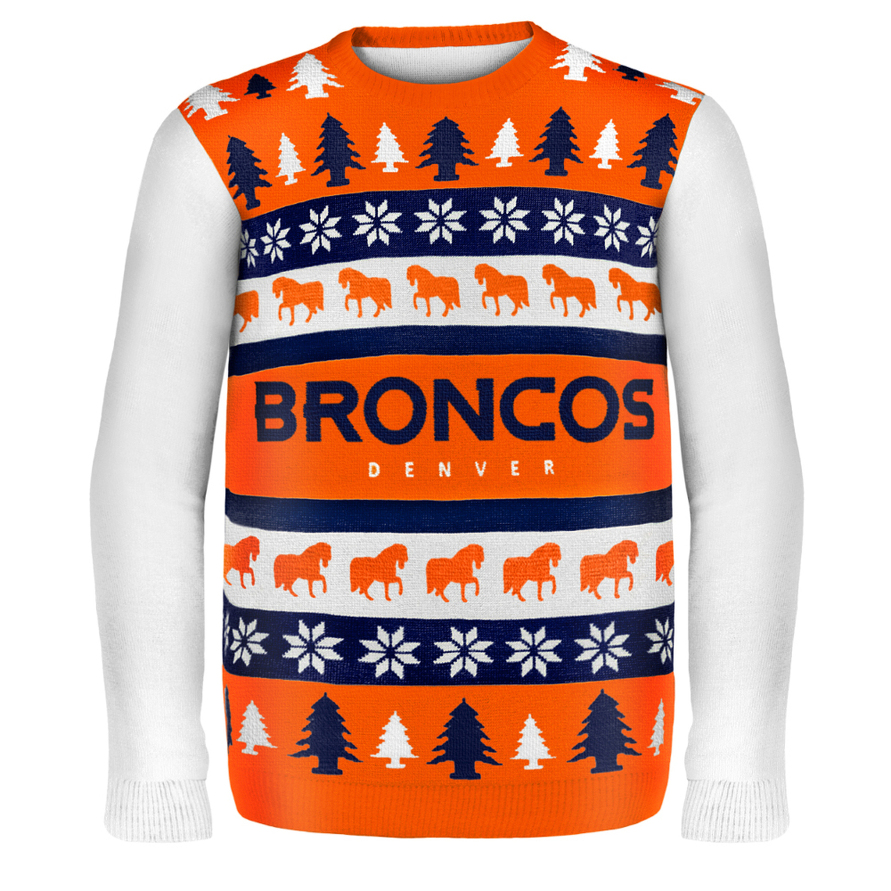 Denver Broncos NFL Ugly Sweater