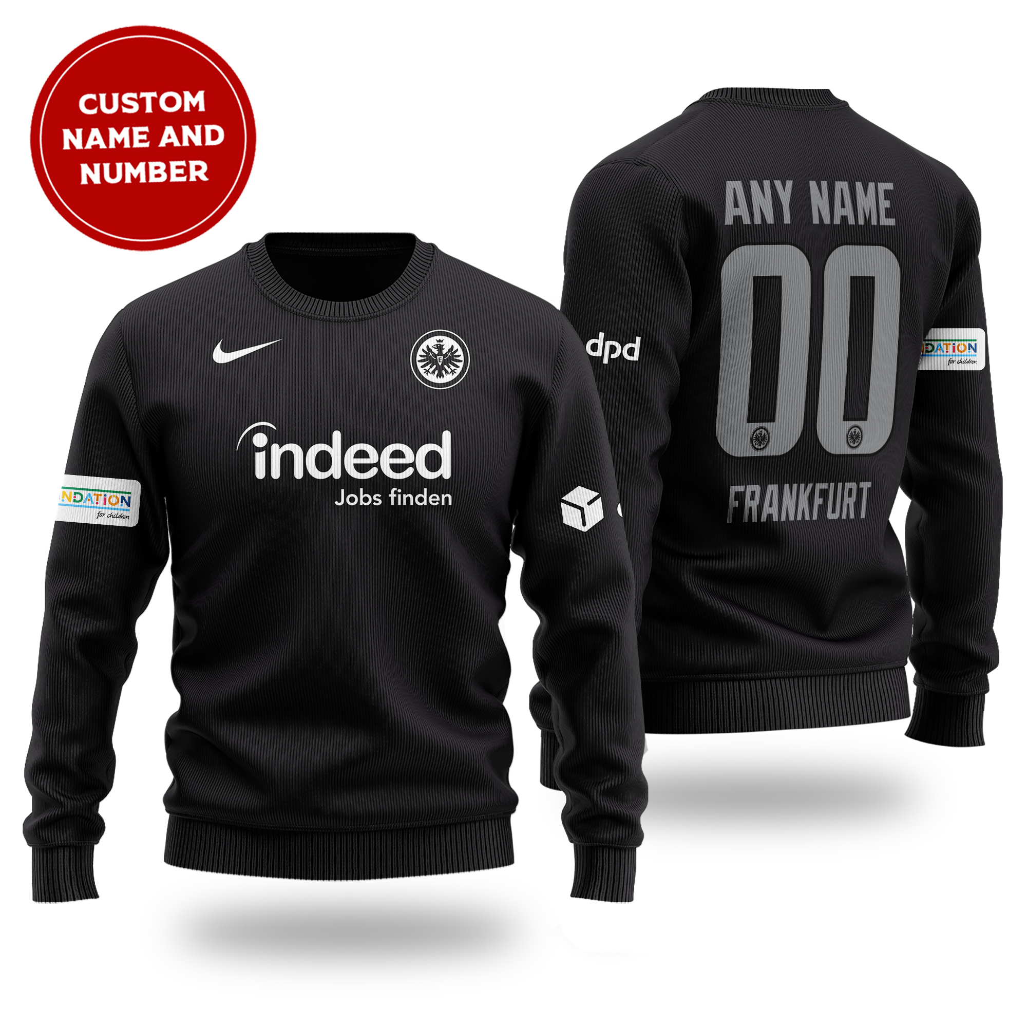 [ COOL ] Eintracht Frankfurt custom name and number christmas wool sweater – Saleoff 271221