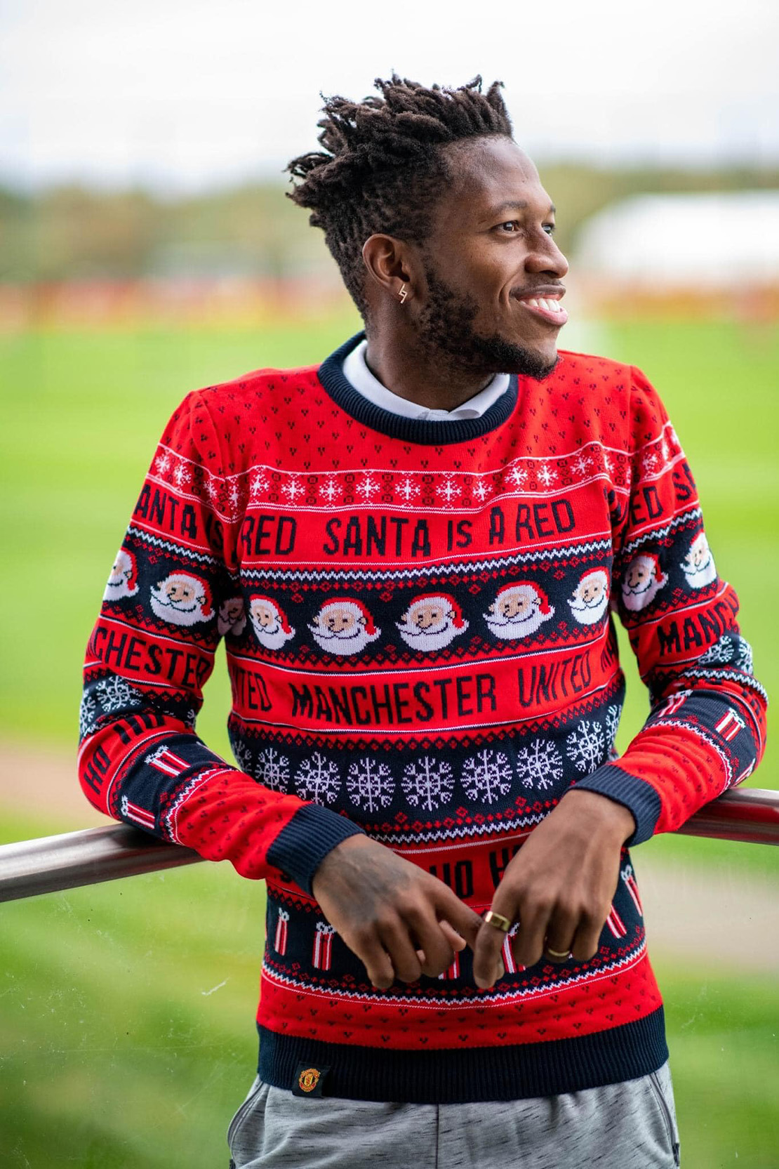 Fred Santa is Red christmas jumper