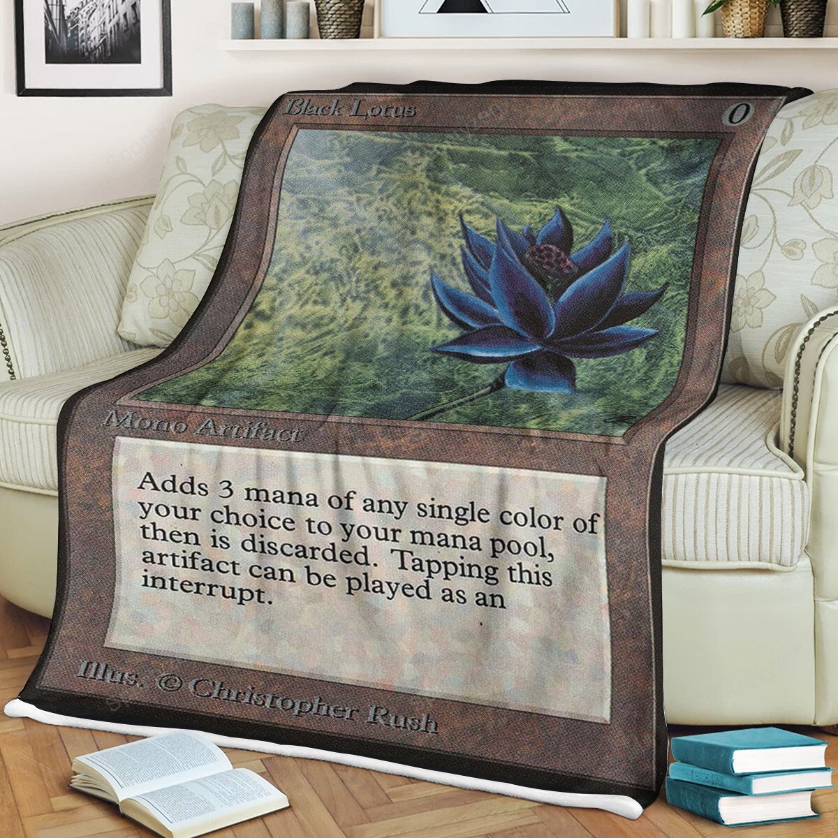 Game MTG Black Lotus blanket – Saleoff 221221