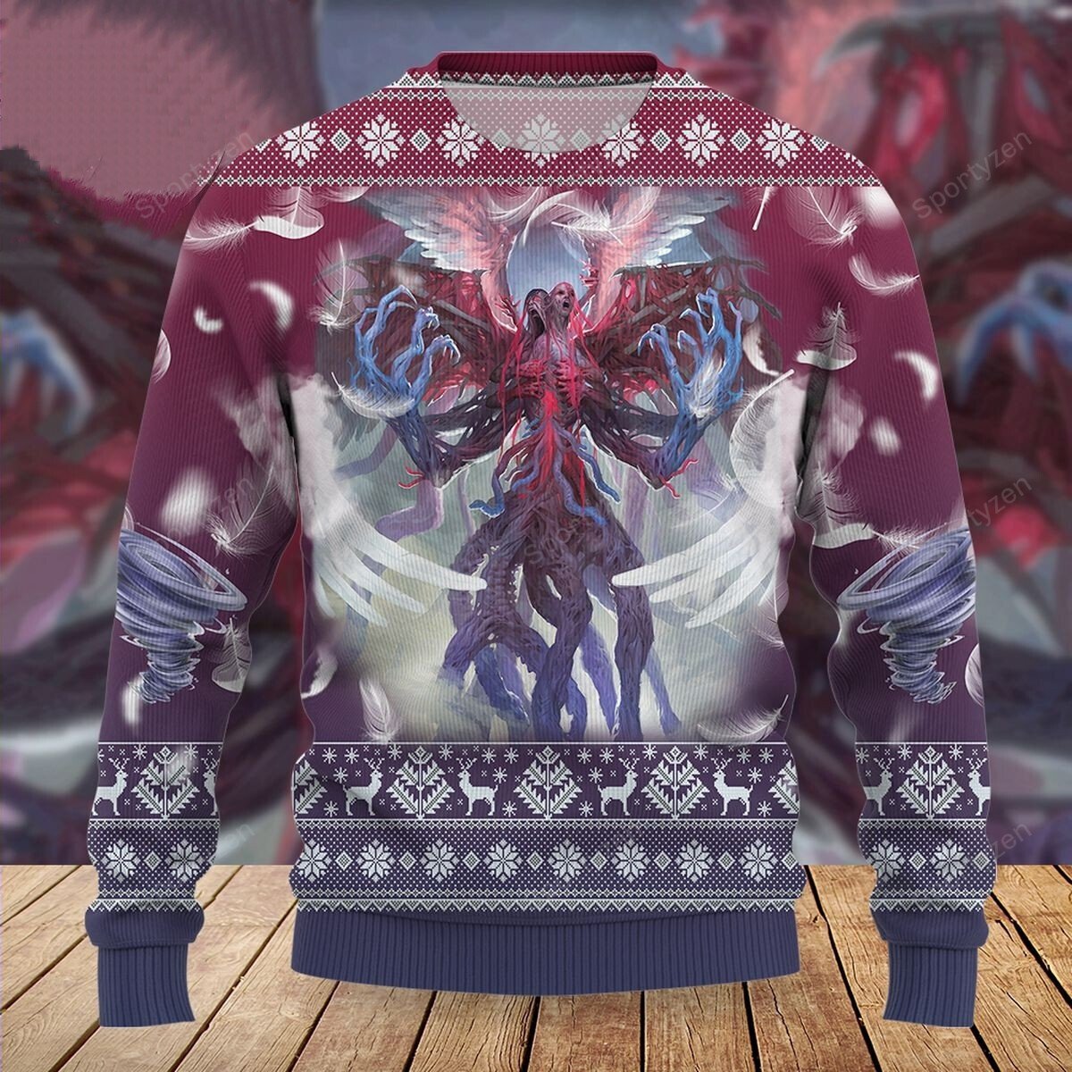[ COOL ] Game MTG Brisela Voice of Nightmares christmas sweater – Saleoff 151221
