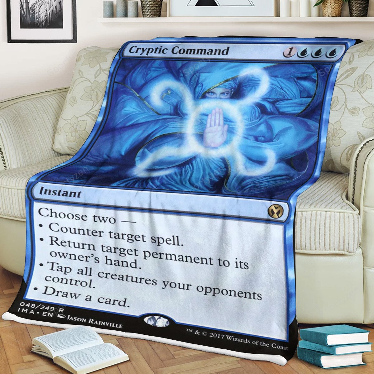 Game MTG Cryptic Command blanket