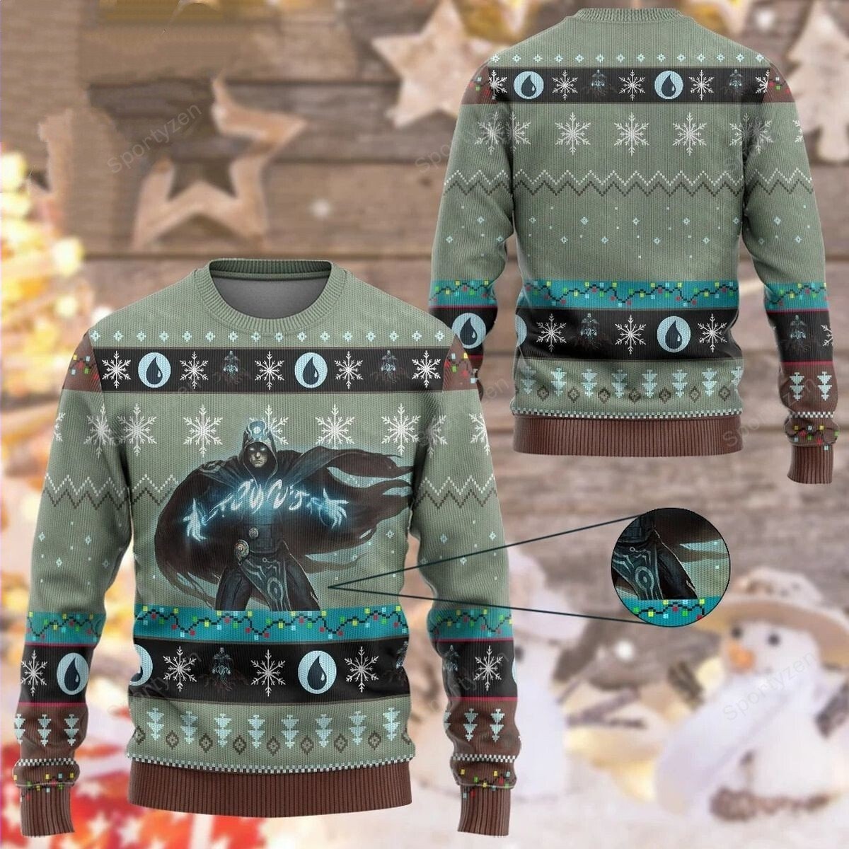 [ COOL ] Game MTG Jace the Mind Sculptor christmas sweater – Saleoff 151221