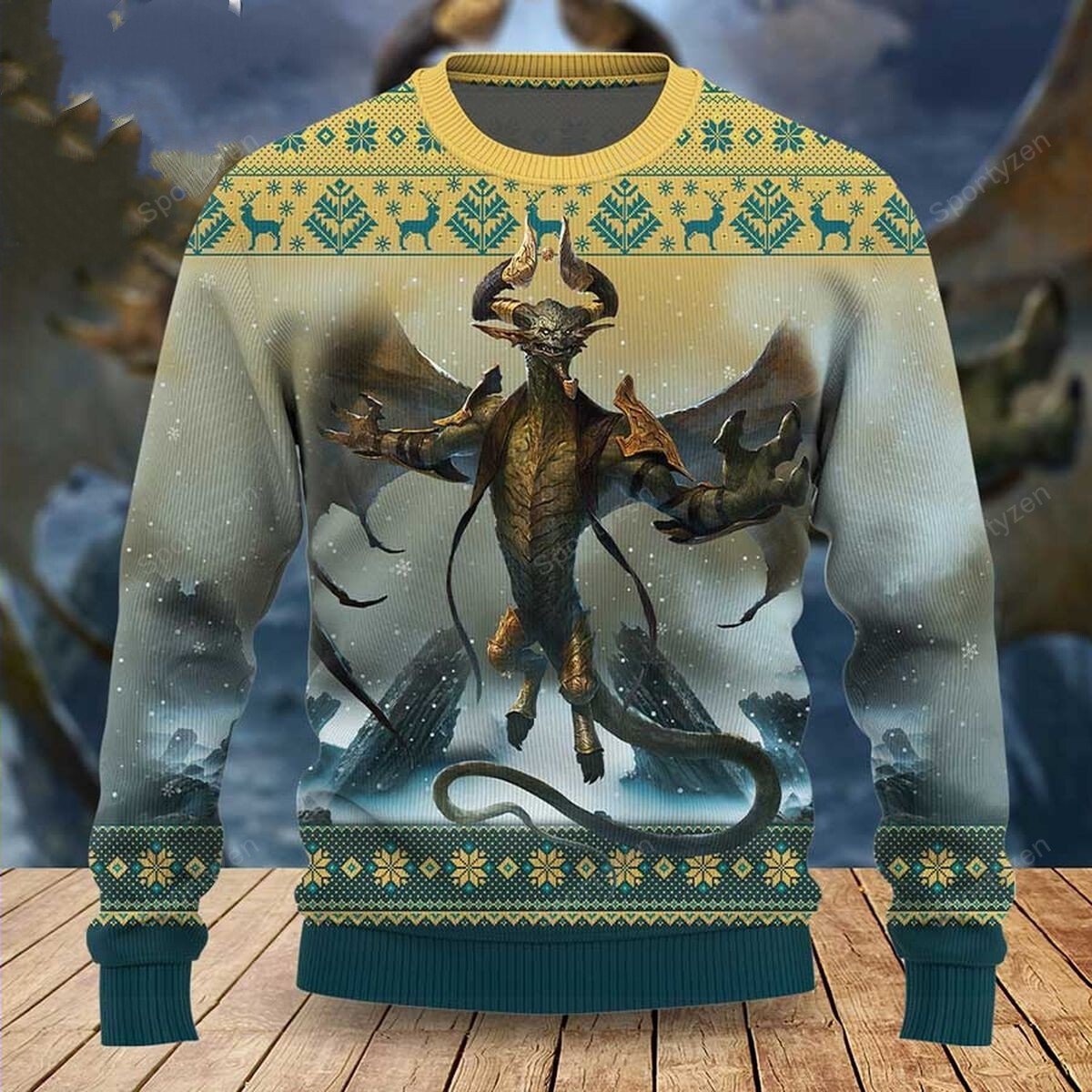 [ COOL ] Game MTG Nicol Bolas the Arisen christmas sweater – Saleoff 151221