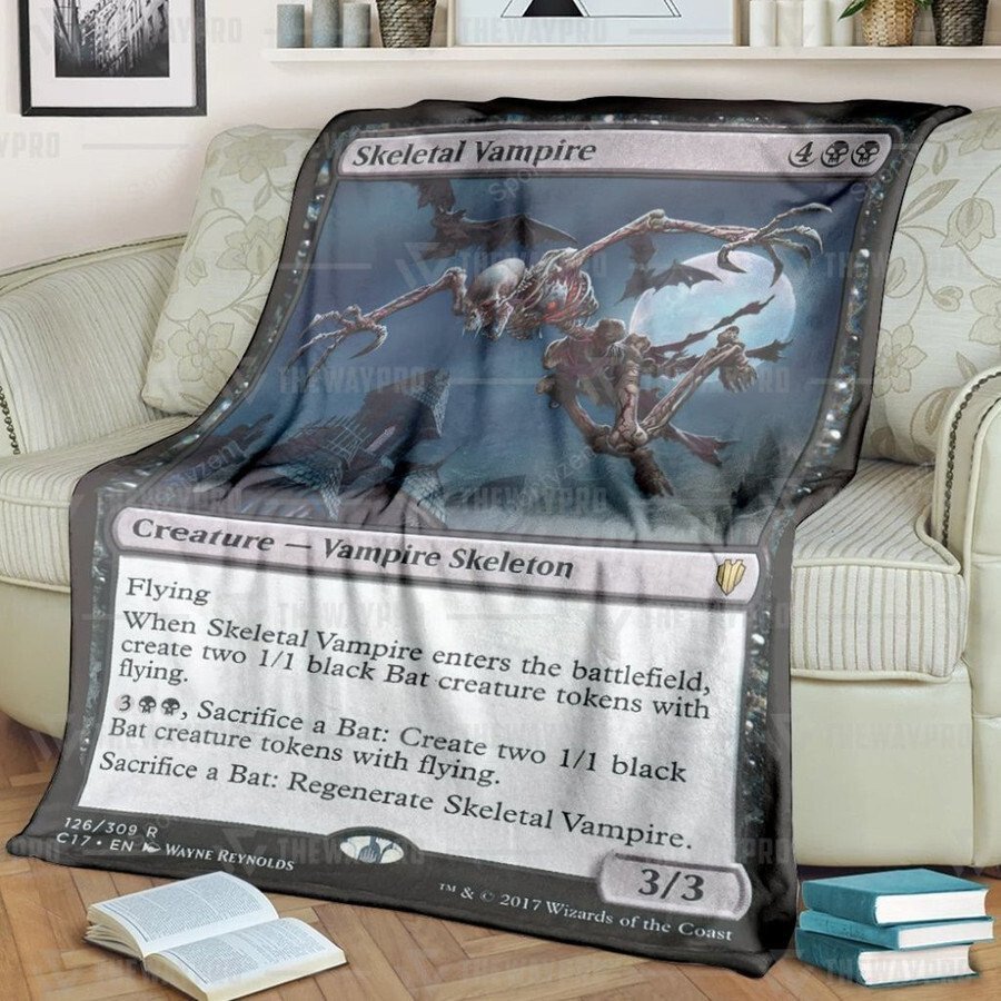 Game MTG Skeletal Vampire blanket – Saleoff 221221