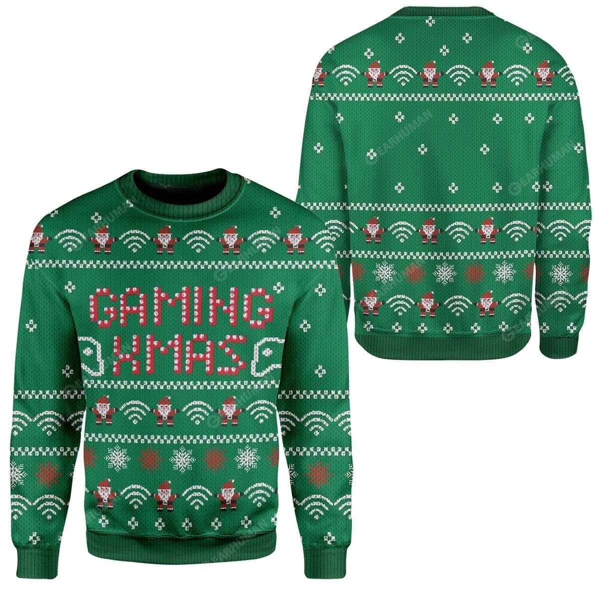 [ COOL ] Gaming Xmas ugly sweater – Saleoff 091221