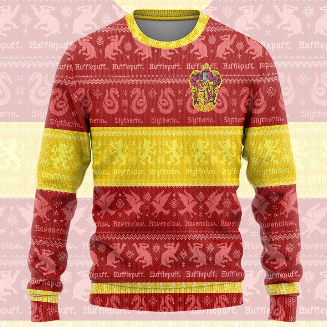 [100K SOLD] Harry Potter Gryffindor Quidditch ugly sweater – Saleoff 071221