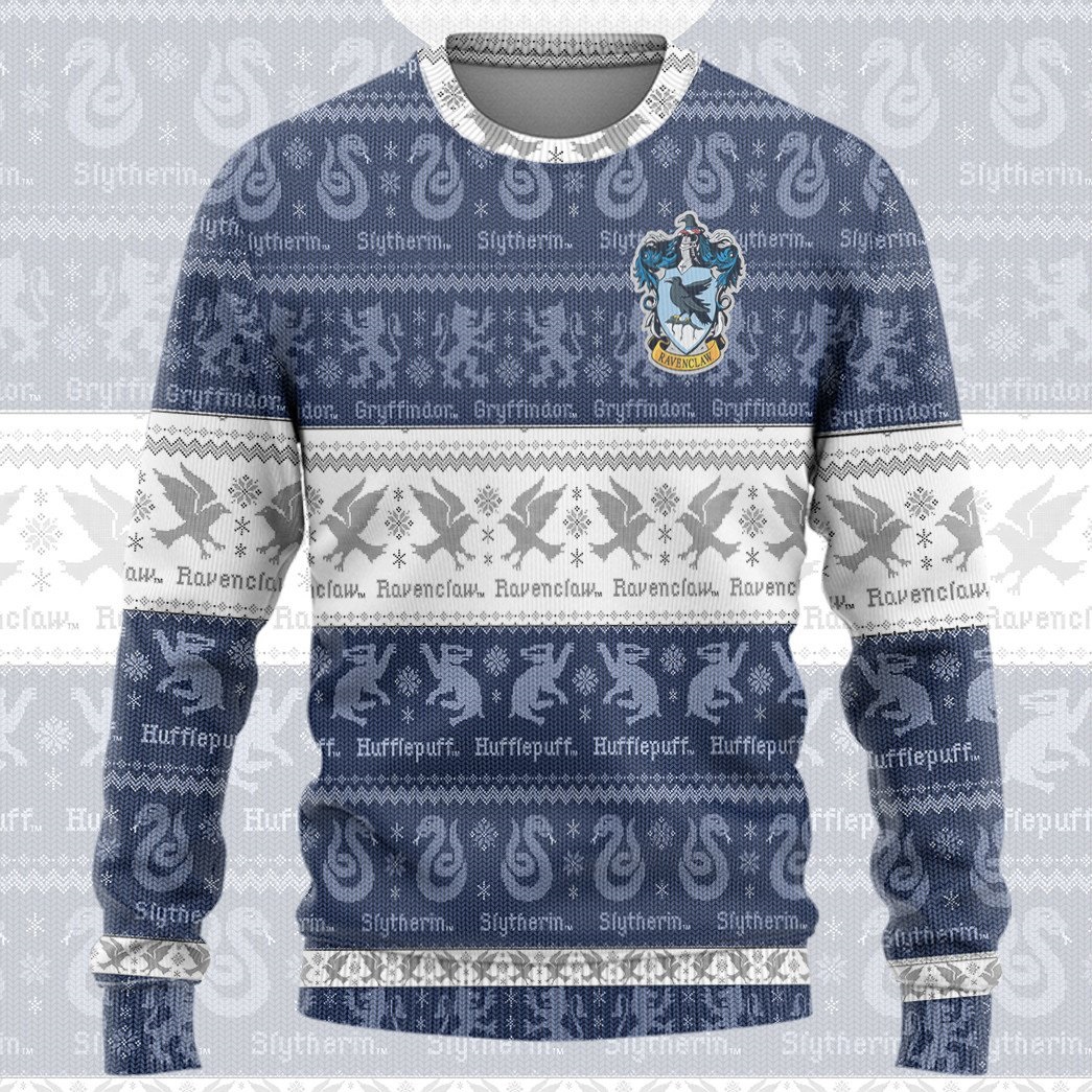 Harry Potter Ravenclaw Quidditch ugly sweater