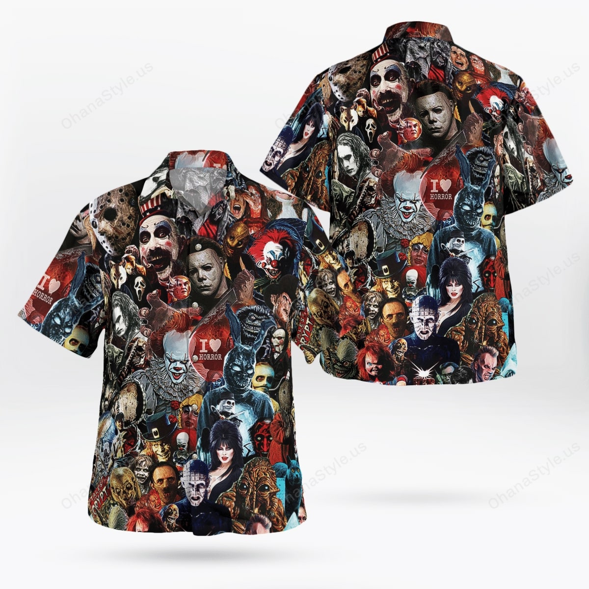 I love horror hawaiian shirt – Saleoff 031221