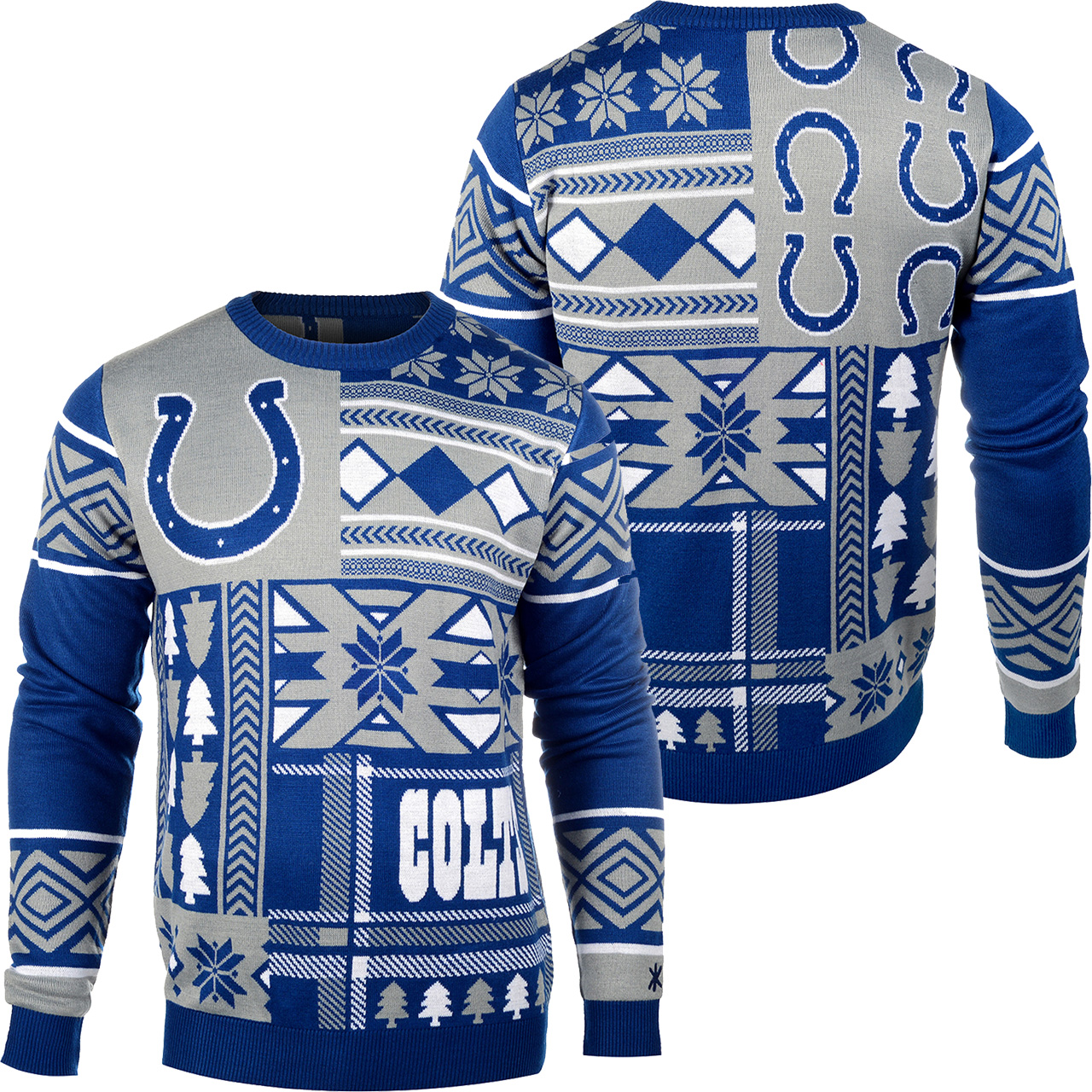 [ COOL ] Indianapolis Colts Patches NFL Ugly Sweater – Saleoff 061221