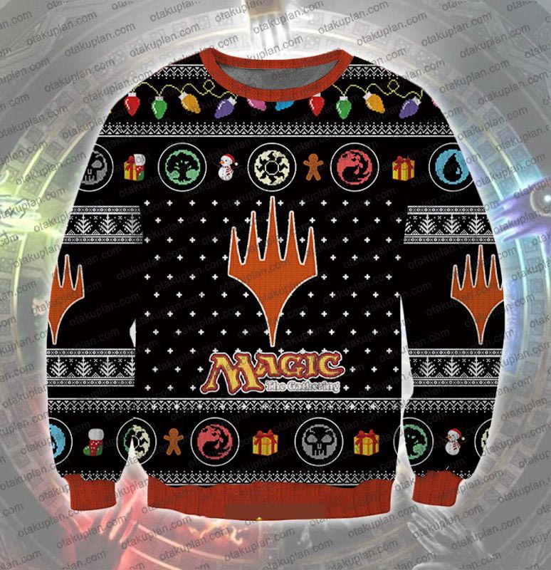 [ COOL ] Magic The Gathering MTG Ugly Christmas Sweater – Saleoff 151221