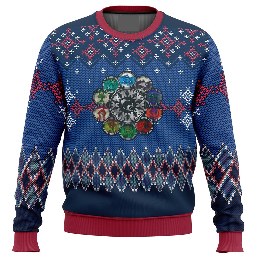 [ COOL ] Magic The Gathering Ravnica Ugly Christmas Sweater – Saleoff 151221