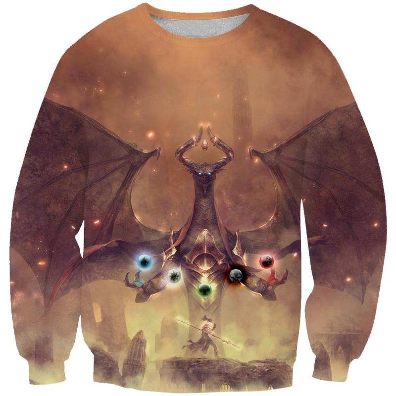 Magic the Gathering Nicol Bolas christmas sweater