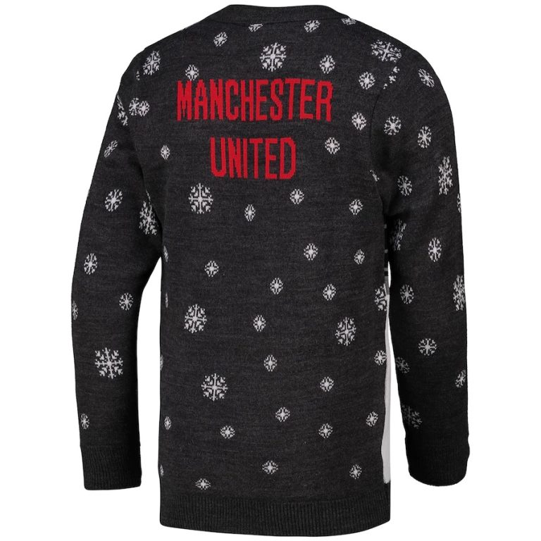 Manchester United Cavani Santa is a Red ugly christmas sweater