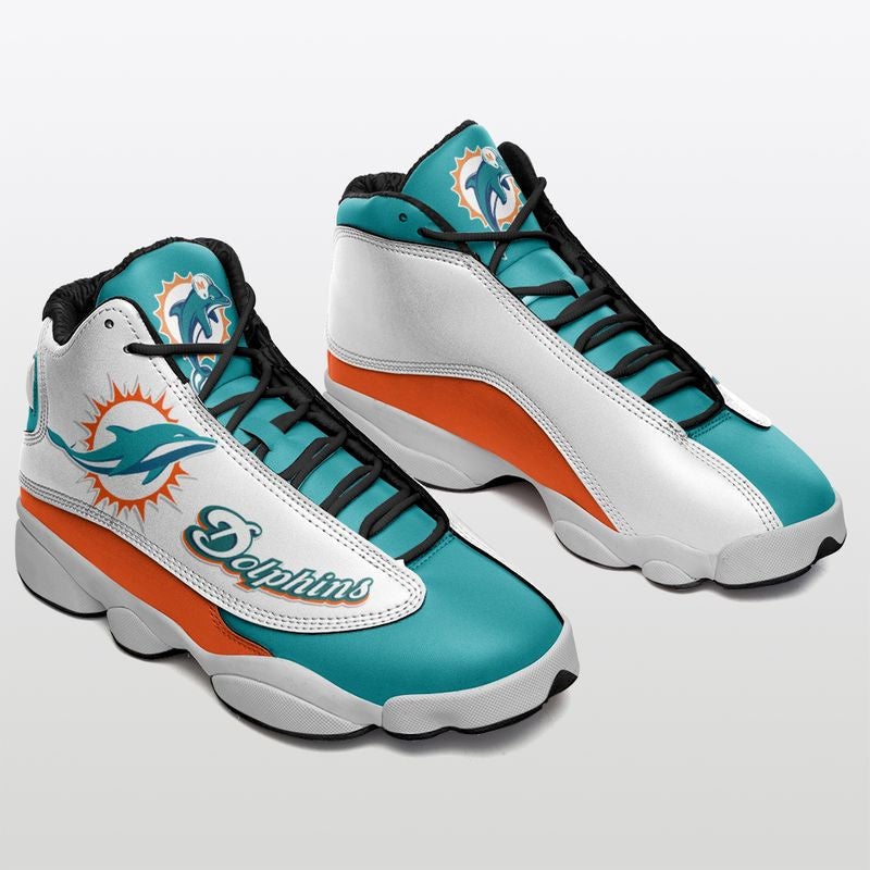 Miami Dolphins NFL Air Jordan 13 shoes – Saleoff 241221