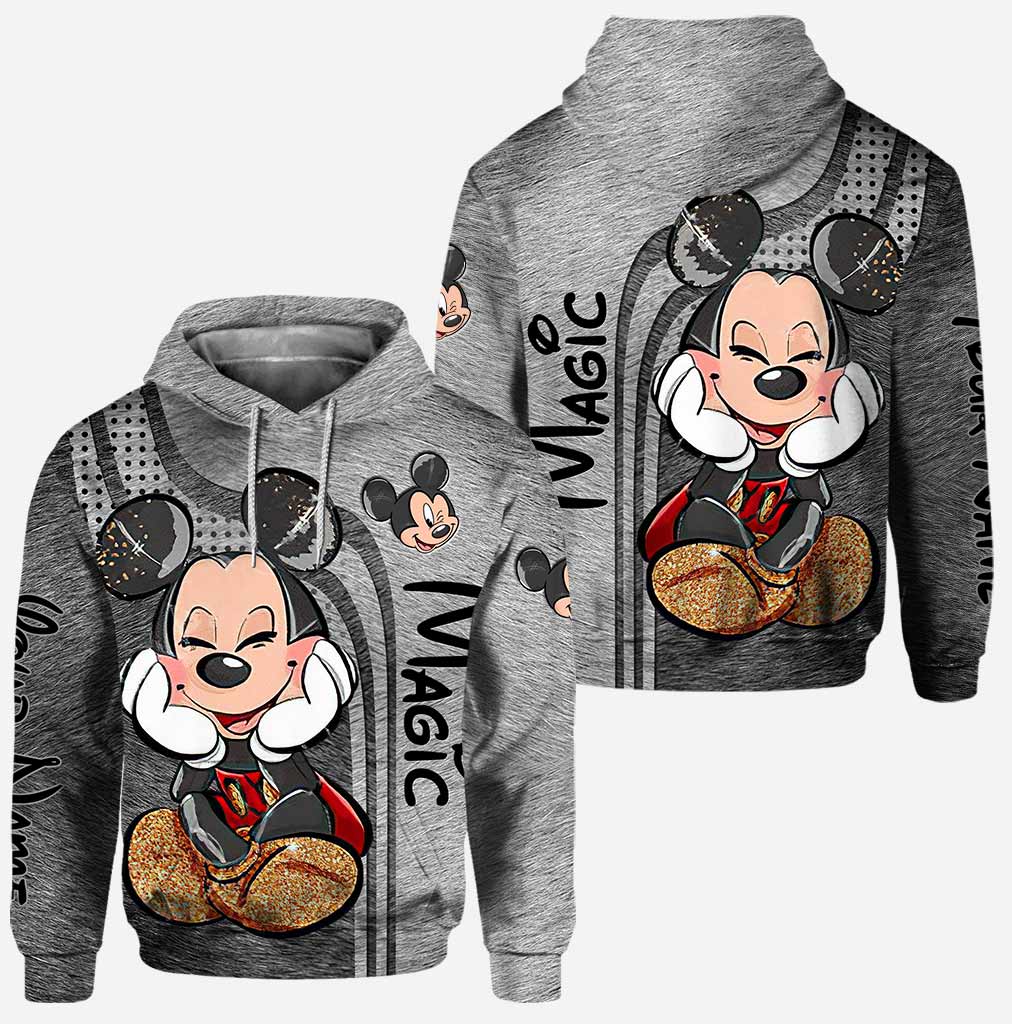 Mickey mouse magic personalized hoodie