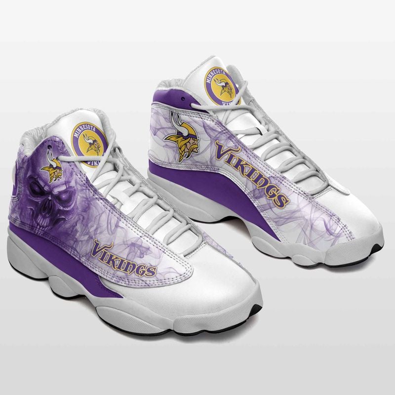 Minnesota Vikings NFL Air Jordan 13 shoes – Saleoff 241221